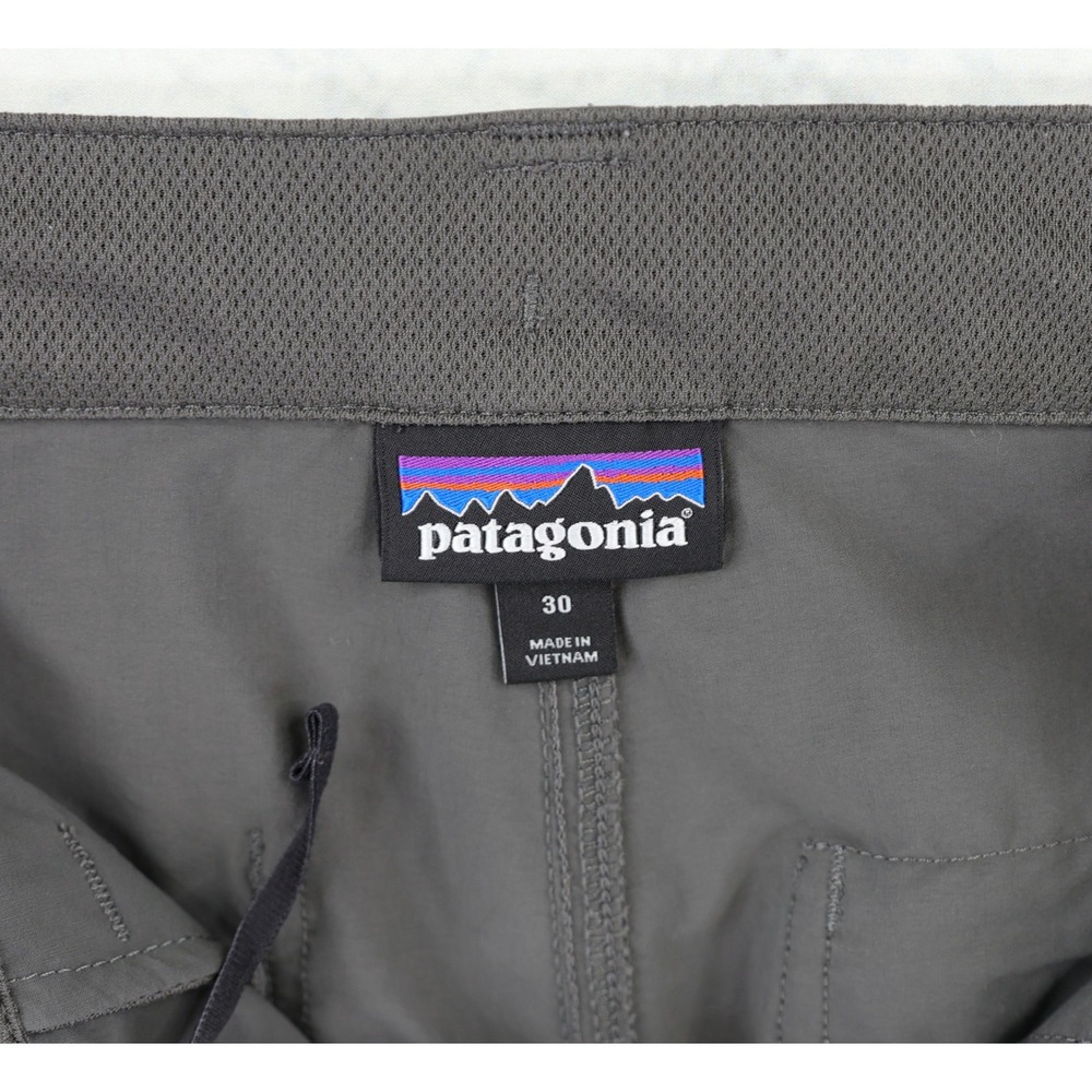Patagonia Quandary Hiking Pants Mens 30x29 Grey Technical Outdoor Stretchy - Picture 6 of 13